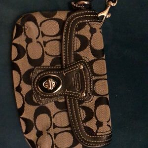Coach wristlet